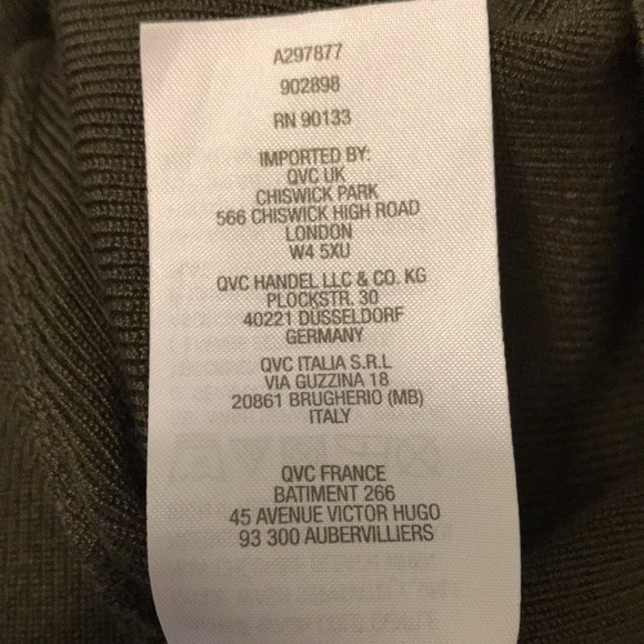 Whisper Knit by Louis Dell’Olio cowl neck sweater size Large - Picture 10 of 15